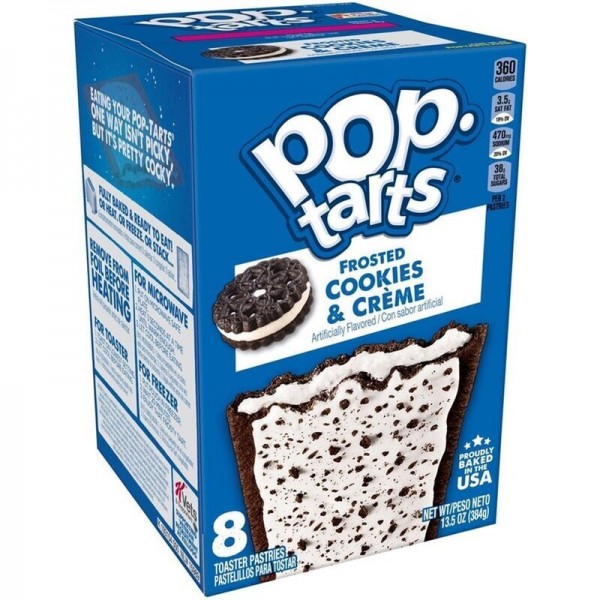 Kellogg&#039;s Pop-Tarts Frosted Cookies &amp; Creme