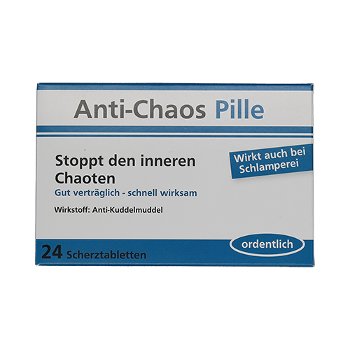 Anti Chaos Pille - Stoppt den inneren Chaoten