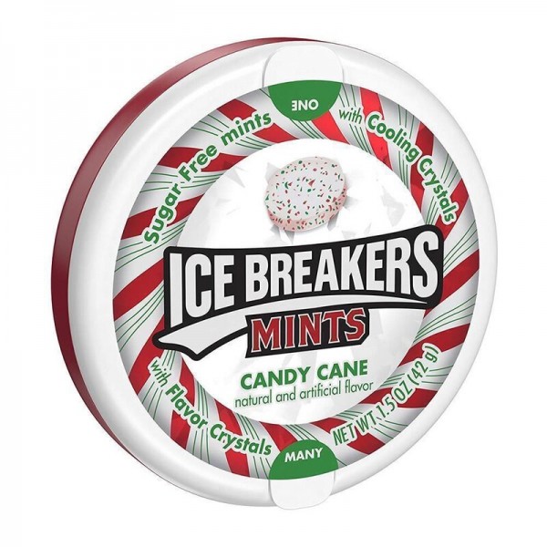 Ice Breakers Mints - Candy Cane - Zuckerfrei